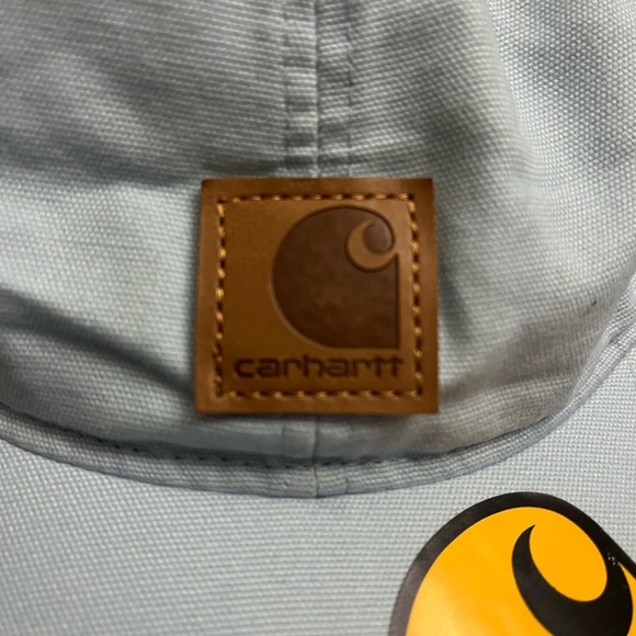 CARHARTT CANVAS LIGHT BLUE CANVAS CAP - Picture 2 of 6
